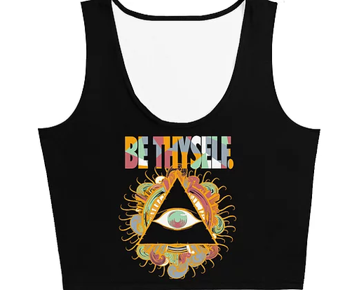 Be Thyself Crop Top - ThePlugg.co