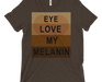 GW Tri-blend T-Shirt (EYE LOVE MELANIN) - ThePlugg.co