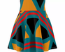 Queen Skater Skirt (TRI) - ThePlugg.co