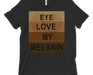 GW Tri-blend T-Shirt (EYE LOVE MELANIN) - ThePlugg.co