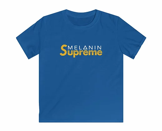 Melanin Supreme Kids Softstyle Tee - ThePlugg.co