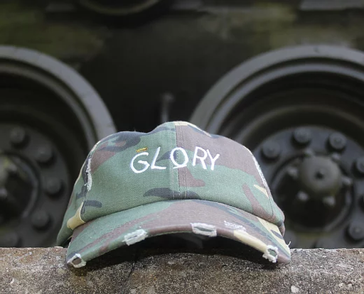 Glory Distressed Camo Hat - ThePlugg.co