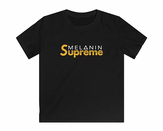 Melanin Supreme Kids Softstyle Tee - ThePlugg.co