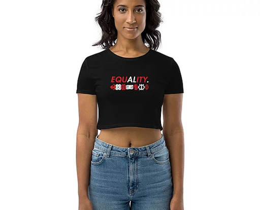 Equality™ Flowy Crop Top - ThePlugg.co