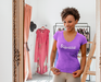 Melanin Supreme™ Women V-Neck Poly Jersey - ThePlugg.co