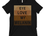 GW Tri-blend T-Shirt (EYE LOVE MELANIN) - ThePlugg.co