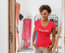 Melanin Supreme™ Women V-Neck Poly Jersey - ThePlugg.co
