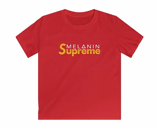 Melanin Supreme Kids Softstyle Tee - ThePlugg.co