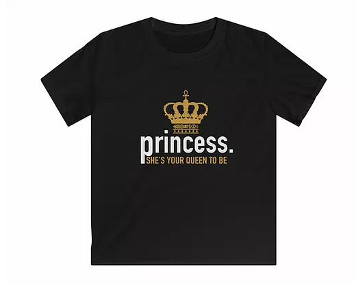 Princess Kids Softstyle Tee - ThePlugg.co