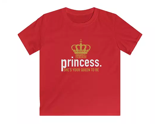 Princess Kids Softstyle Tee - ThePlugg.co
