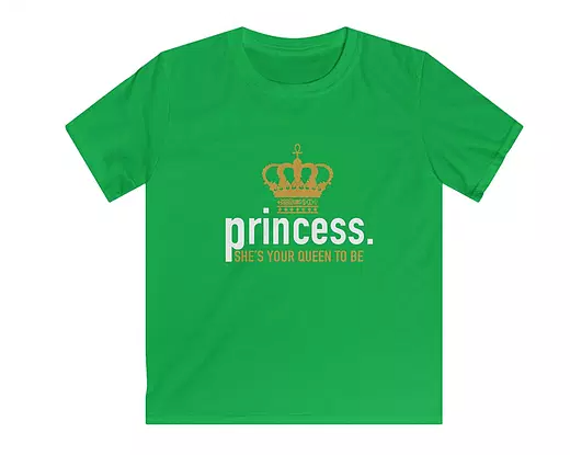 Princess Kids Softstyle Tee - ThePlugg.co